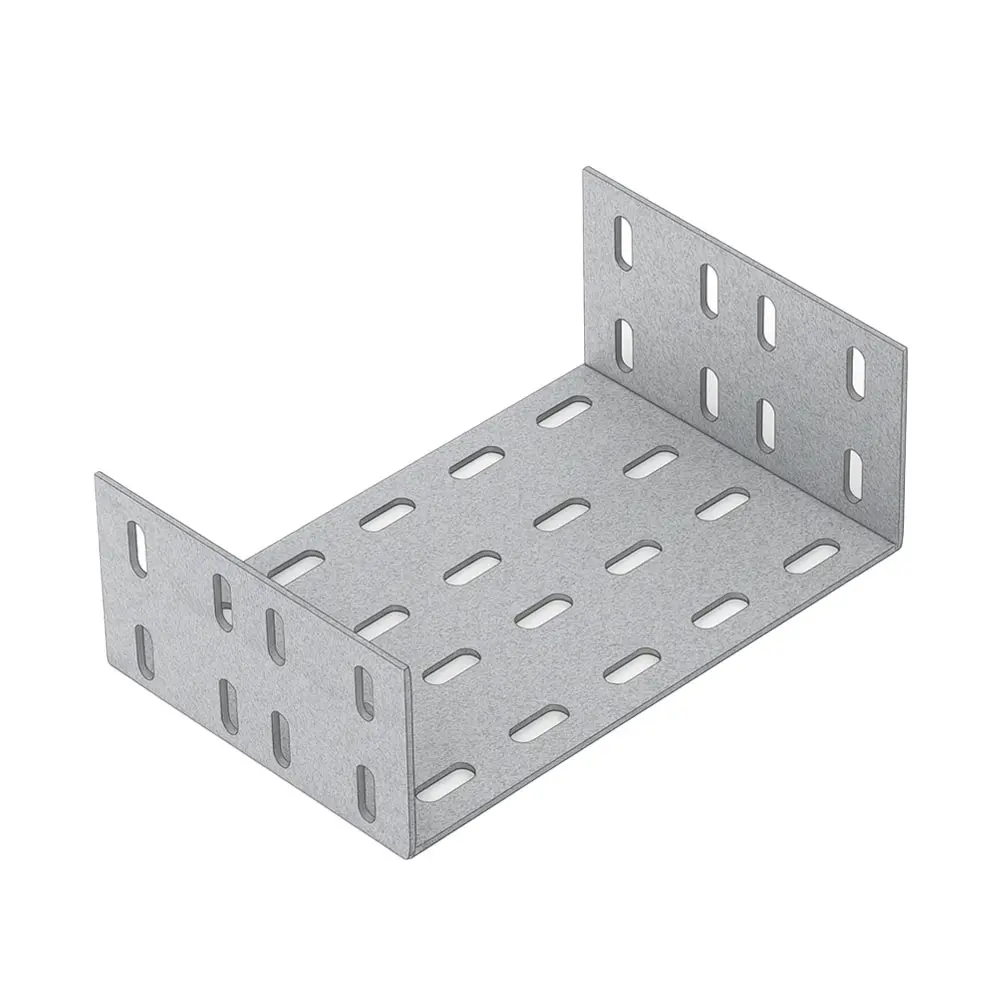 رابط سینی کابل گالوانیزه گرم عرض 10 سانتیمتر مدل U